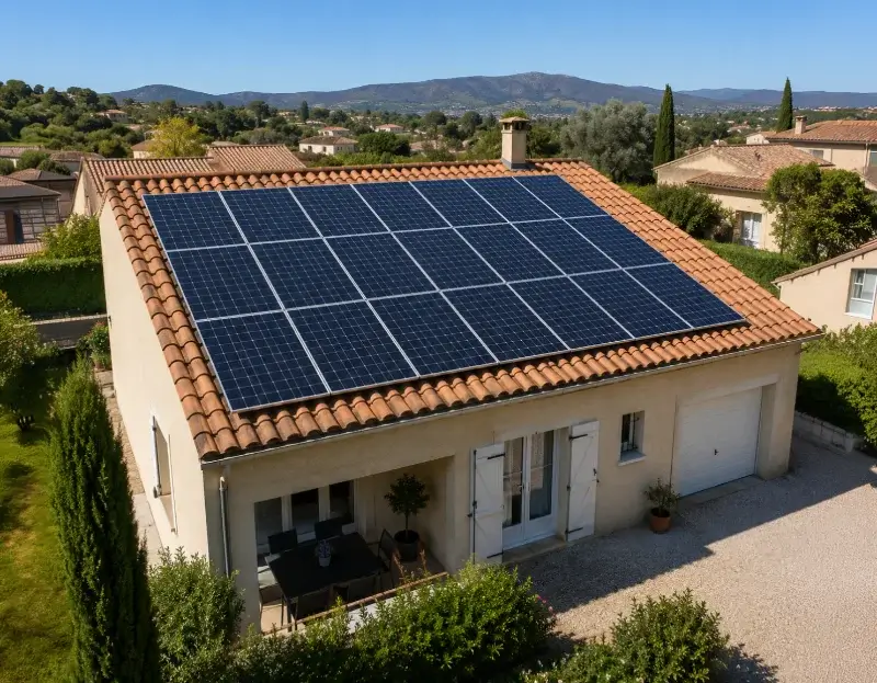 Prime à l'autoconsommation panneaux solaires Le Martinet — aide financière de l'État